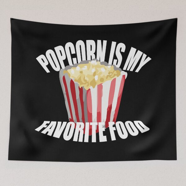 Item preview, Popcorn is my favorite food designed and sold by kickwear-com.