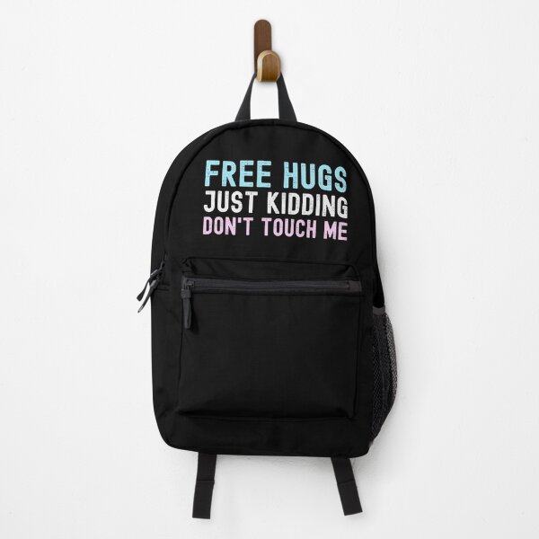 Item preview, Free Hugs Just Kidding Dont Touch Me designed and sold by henrymencia.