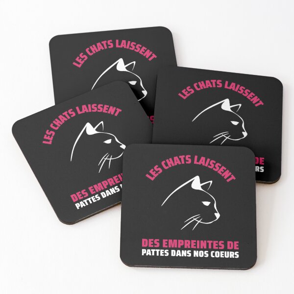 Aperçu de l'œuvre Les chats laissent des empreintes drôle humour créée et vendue par joozybart.