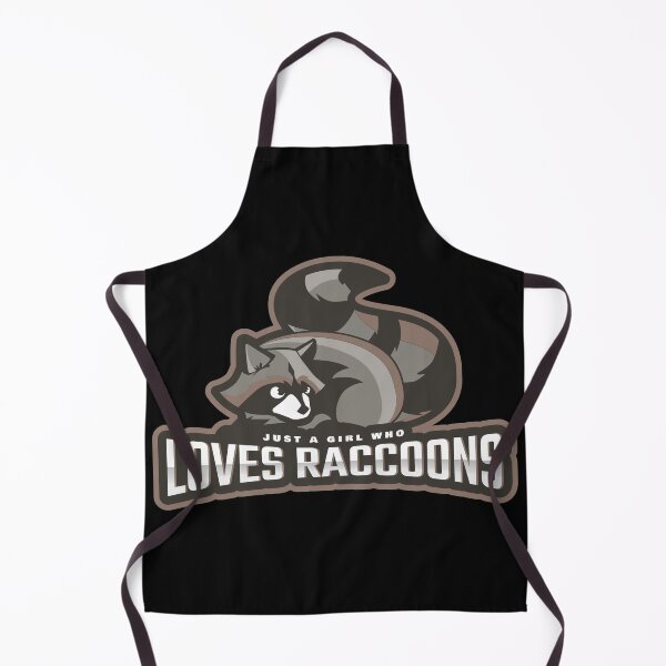 Item preview, Just A Girl Who Loves Raccoons designed and sold by YueHeng Creates ⭐⭐⭐⭐⭐.