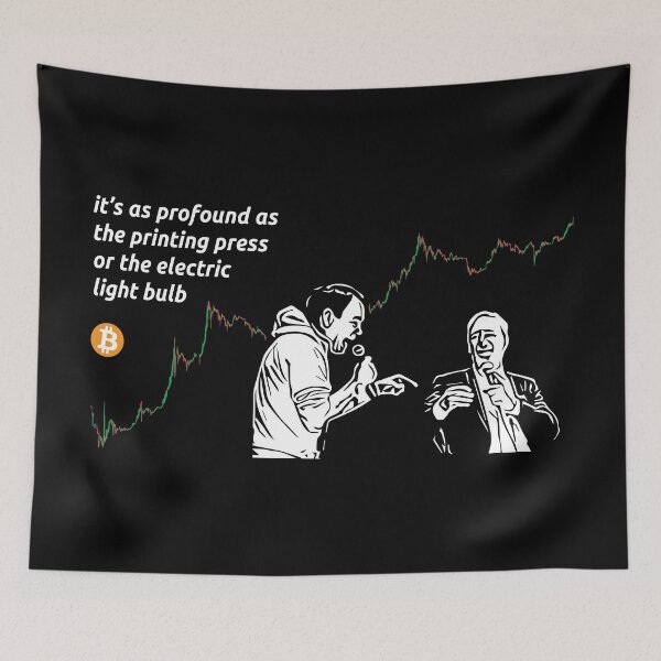 Item preview, Max Keiser & Peter Schiff debate bitcoin designed and sold by PremiumCrypto.