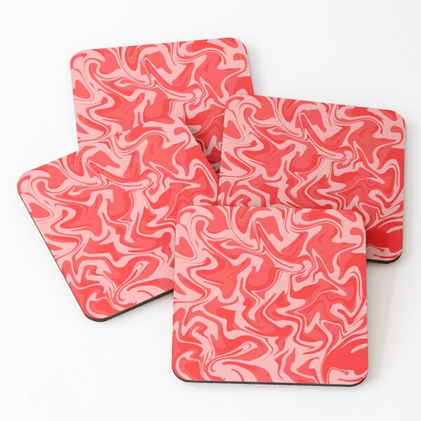 Item preview, red marble abstract design  designed and sold by Cosmic Detour .