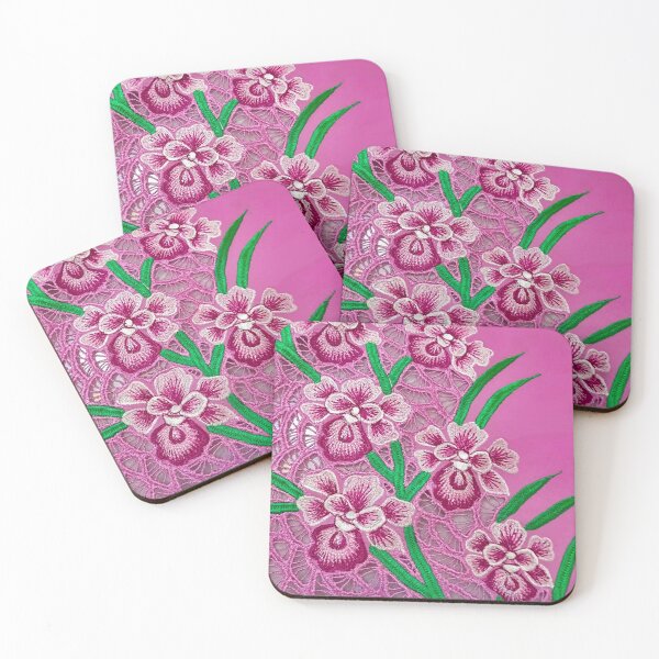 Item preview, EMBROIDERY PERANAKAN KEBAYA - ORCHID designed and sold by NinjaZaleha.