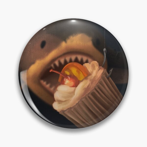 Item preview, Shark Eating Dessert  designed and sold by craploadofcraft.