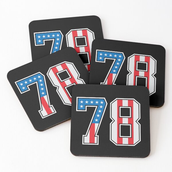Item preview, 78 American Lucky Number Seventy-eight United States Flag designed and sold by Urosek.