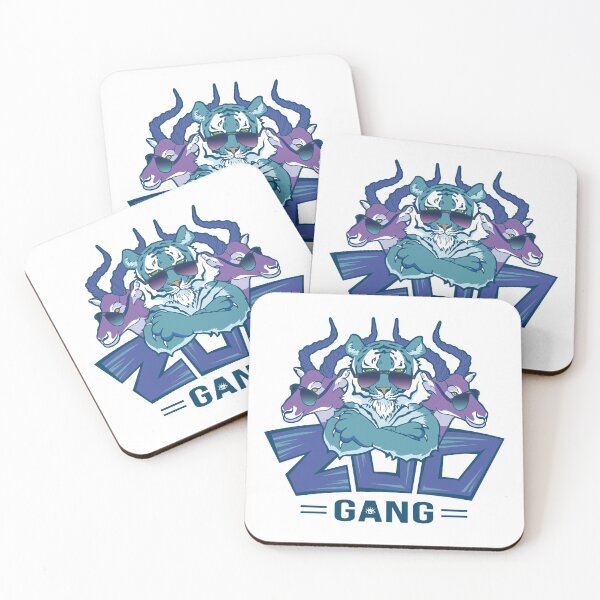 Item preview, Zoo Gang | Fiction Color White Background | Curious Eyeball designed and sold by CuriousEyeball.