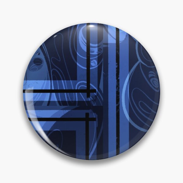 Artikelvorschau, Blue Blob Panel entworfen und verkauft von craploadofcraft.
