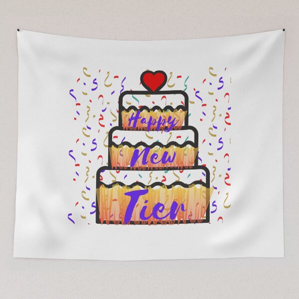 Item preview, Happy New Tier designed and sold by Vibing-Right.