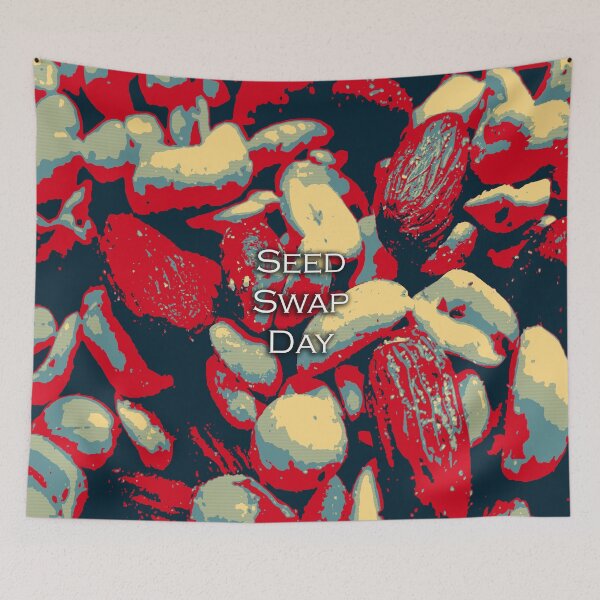 Item preview, I LOVE SEED SWAP DAY designed and sold by REALDesign-Shop.