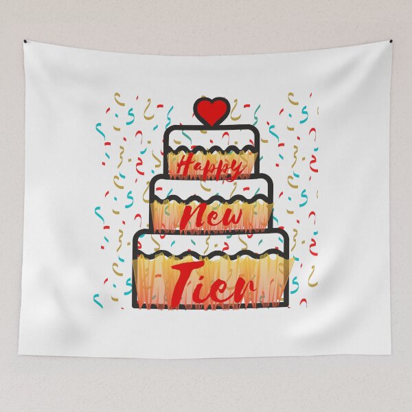 Item preview, Happy New Tier designed and sold by Vibing-Right.