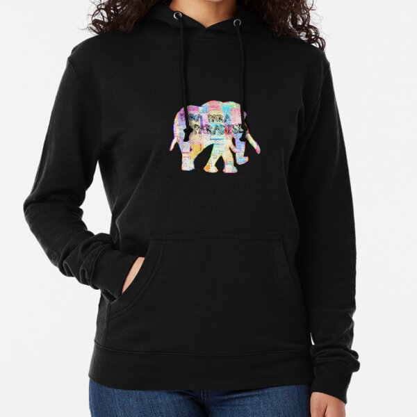 Para Para Paradise Elephant Sudadera ligera con capucha