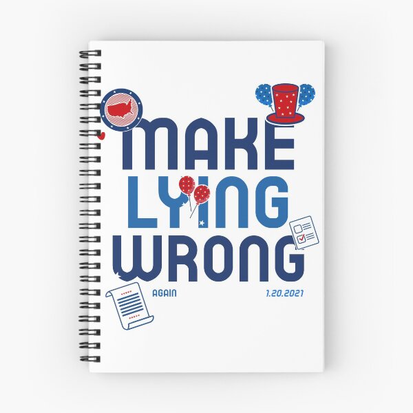 Item preview, Make Lying Wrong Again Biden Harris Inauguration Day Jan 20 2021 designed and sold by seazn-trends.
