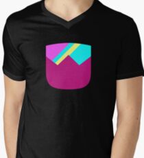 Simple Cuts - Garnet Men's V-Neck T-Shirt