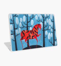 Smug red horse Laptop Skin