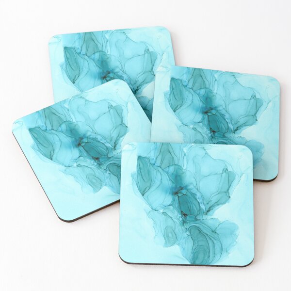 Item preview, Turquoise ink designed and sold by MilieAquarelle.