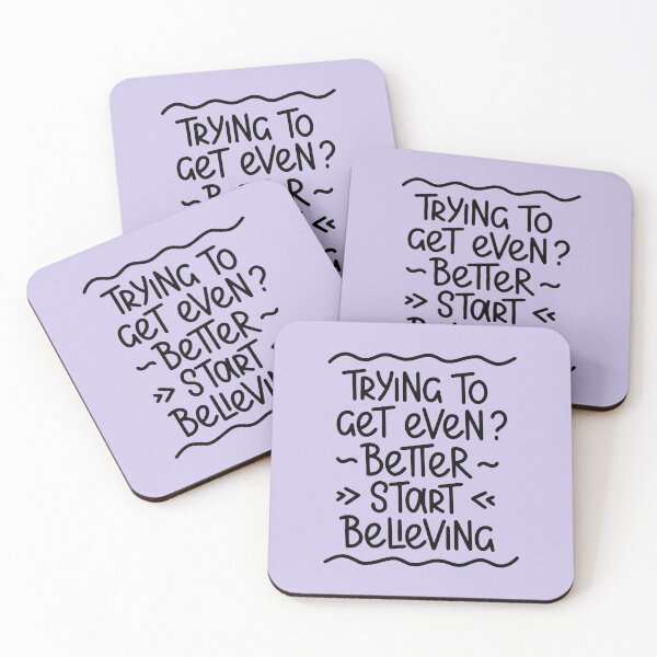 Item preview, Trying to get even? designed and sold by letterbrighter.