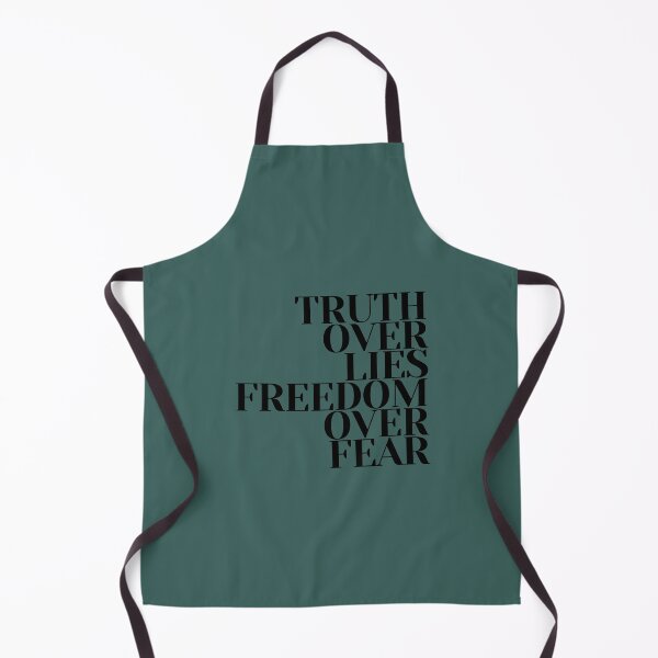 Item preview, Truth over lies, freedom over fear designed and sold by NomadMessenger.