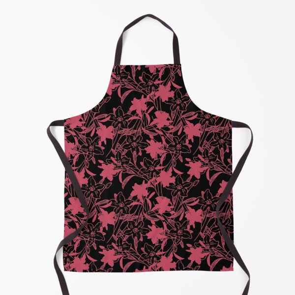 Item preview, Flowers red flower 6 seamless flower pattern for masks, Iphone-cases designed and sold by DoodlesFlowers.