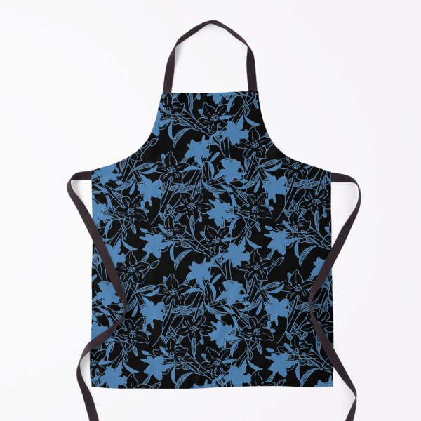 Item preview, Flowers blue flower 6 seamless flower pattern for masks, Iphone-cases , 3Lovely Beautiful Blue Colored Pattern designed and sold by DoodlesFlowers.