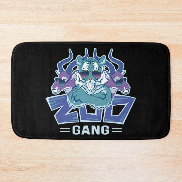 Item preview, Zoo Gang | Fiction Color Black Background | Curious Eyeball designed and sold by CuriousEyeball.
