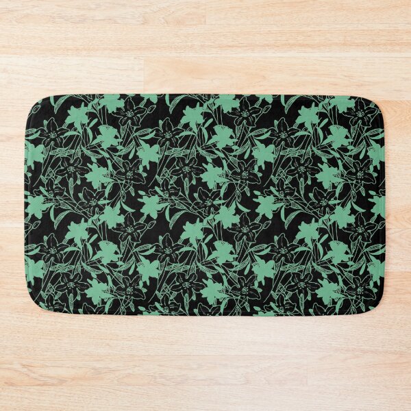 Item preview, Flowers green flower 6 seamless flower pattern for masks, Iphone-cases 4 designed and sold by DoodlesFlowers.