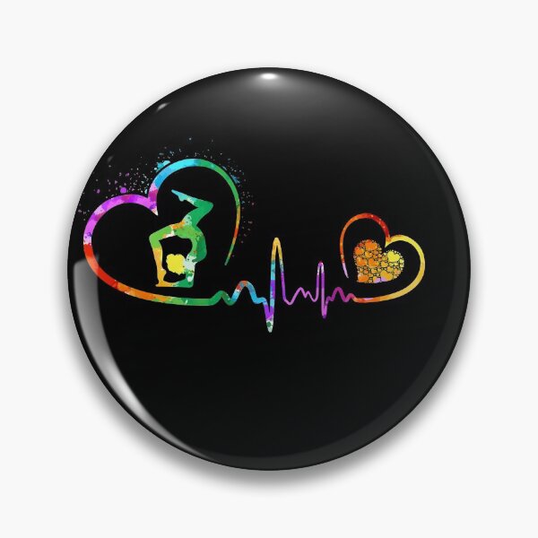 Artikelvorschau, GYMNASTICS HEARTBEAT ART entworfen und verkauft von LQTDesigns.