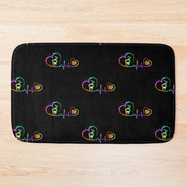 Item preview, GYMNASTICS HEARTBEAT ART designed and sold by LQTDesigns.
