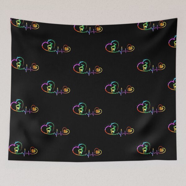 Item preview, GYMNASTICS HEARTBEAT ART designed and sold by LQTDesigns.