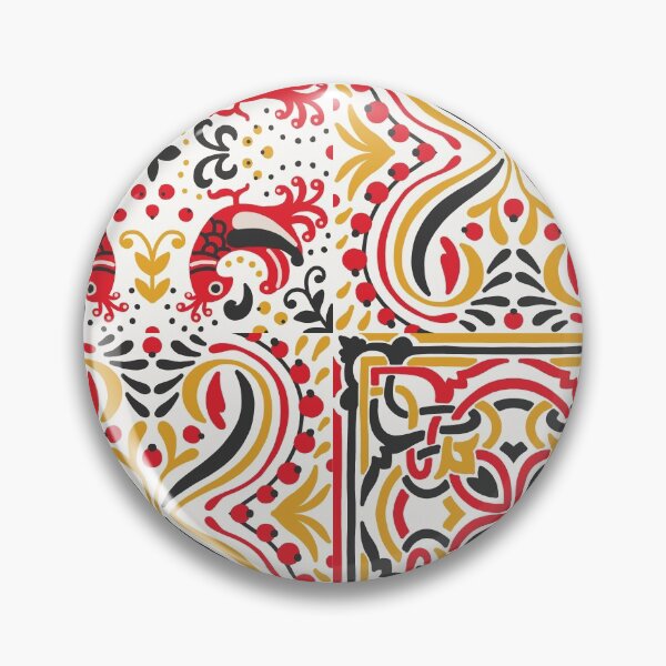 Item preview, Traditional native pattern boho style patchwork designed and sold by PG Illustration.