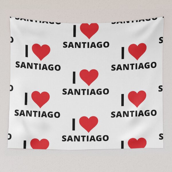 Item preview, I Love Santiago (light) designed and sold by mugify.