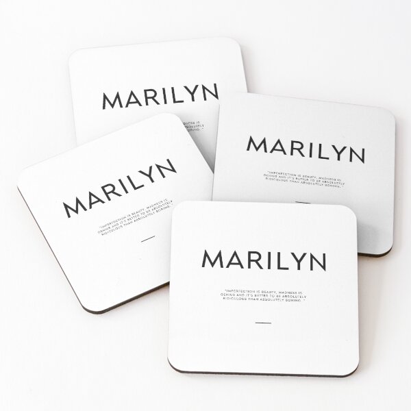 Item preview, MARILYN IMPERFECT QUOTE designed and sold by THEARTOFQUOTES.