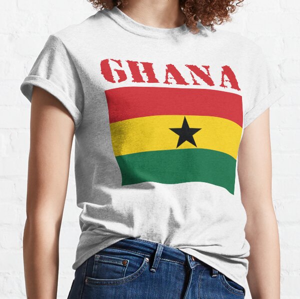 GHANA DISTRESSED FLAG UNISEX HOODIE TOP GHANAIAN FOOTBALL JERSEY GIFT