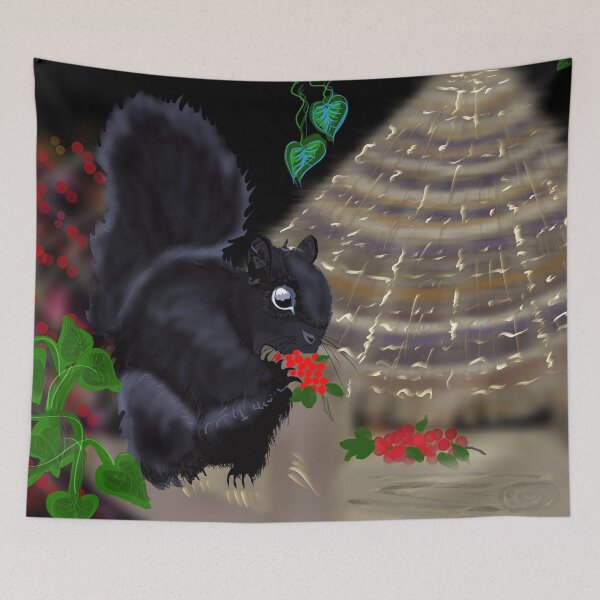 Item preview, Black Squirrel designed and sold by TinaJostDesigns.