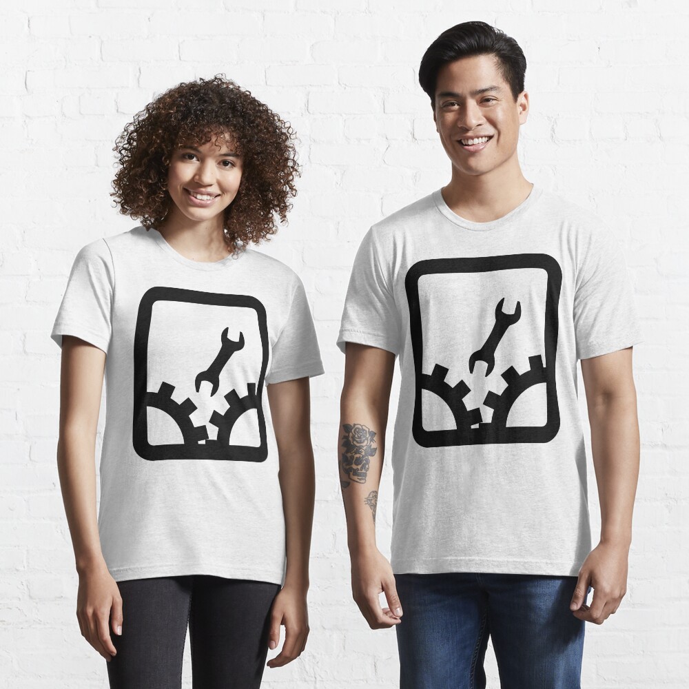 "Throw a wrench in the works black version" Tshirt by 321Outright