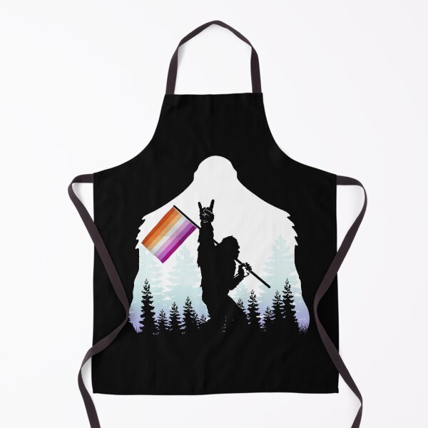 Item preview, Bigfoot lgbt lesbian flag designed and sold by leanhngunhubo.