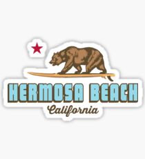 Hermosa Beach - California. Sticker