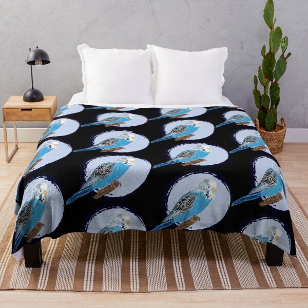 Item preview, Nice Artwork showing a Blue Budgie II designed and sold by JD's Shop.