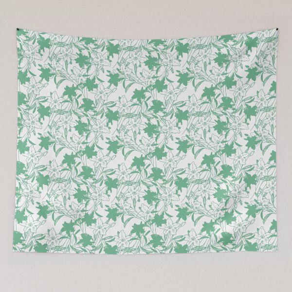 Item preview, Flowers blue flower 6 seamless flower pattern for masks, Iphone-cases 8 designed and sold by DoodlesFlowers.
