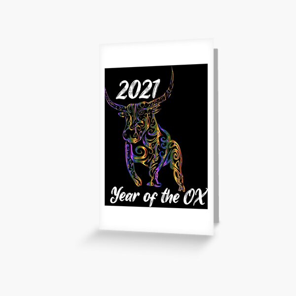 Item preview, Chinese Lunar New Year of the OX designed and sold by Oopsie-Daisy.