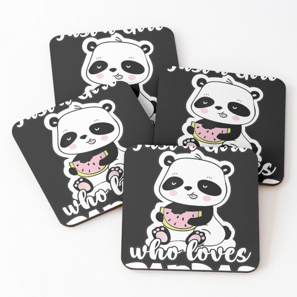 Item preview, Just A Girl Who Loves Panda Animal Lover designed and sold by RachaelAndrew.