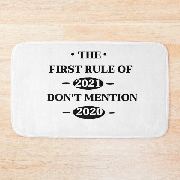 Item preview,  the first rule of 2021 don't mention 2020 designed and sold by tarkaittisak.