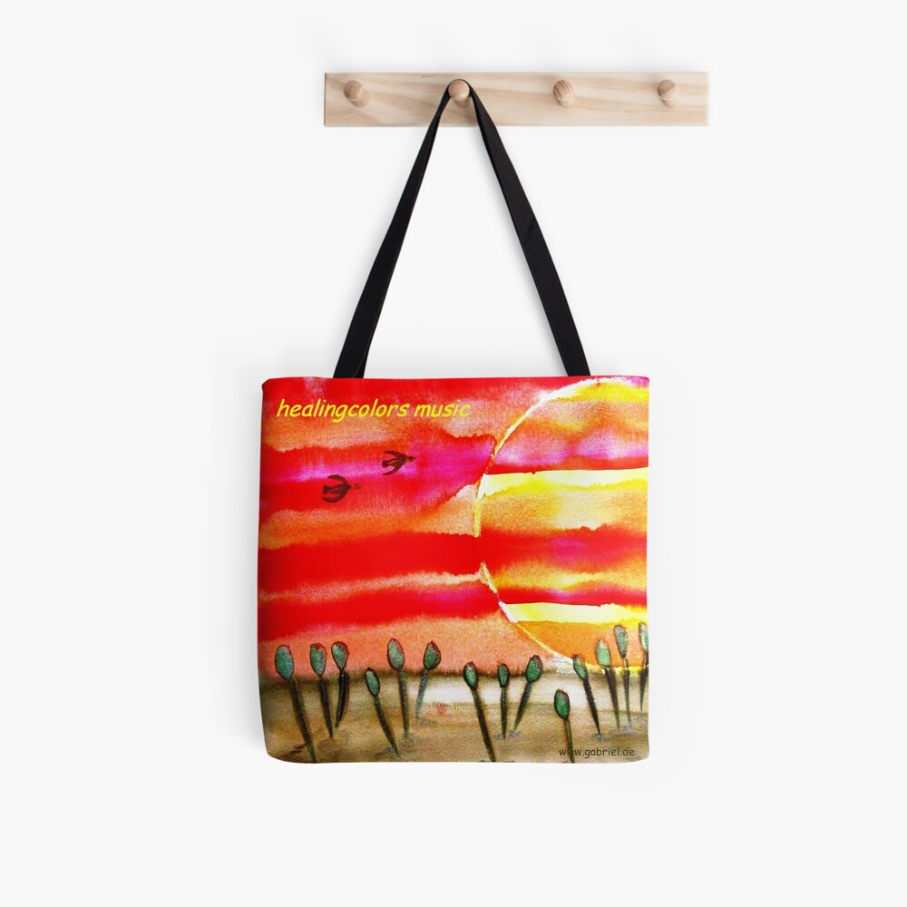 ...into the sun...art by Jutta Gabriel... Stofftasche