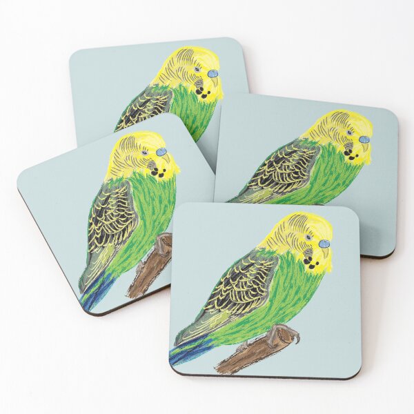 Item preview, Nice Artwork showing a Yellow Budgie I designed and sold by JD's Shop.