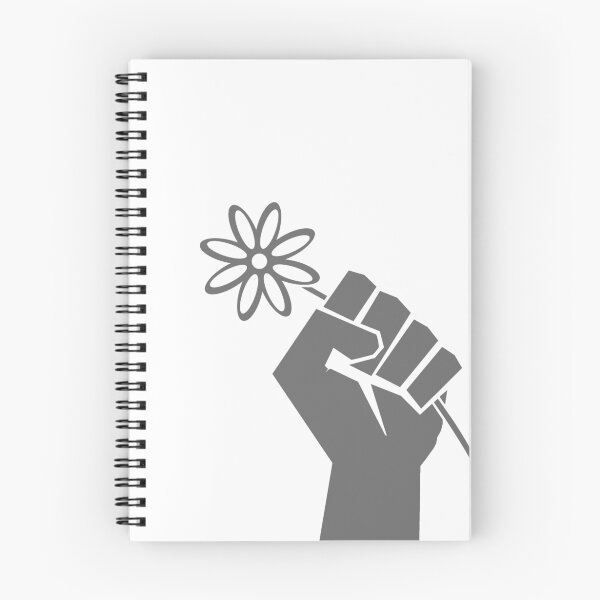 Item preview, Flower Power Fist of Solidarity  designed and sold by 321Outright.
