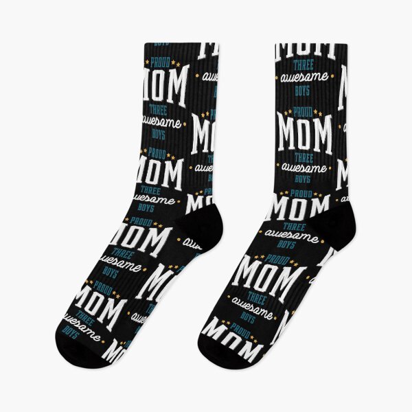 Item preview, Proud Mom Three Awesome Boys - Mothers Day Gift Woman designed and sold by DiogoCalheiros.