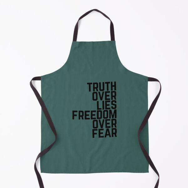 Item preview, Truth over lies, freedom over fear designed and sold by NomadMessenger.
