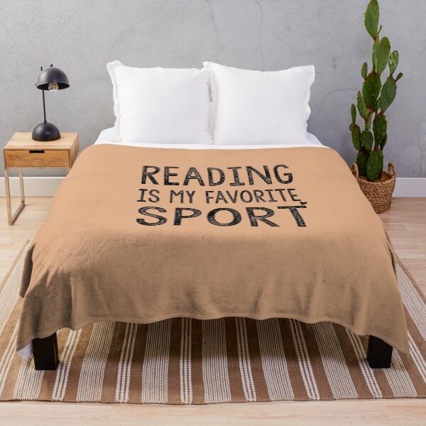 Item preview, Reading Is My Favorite Sport designed and sold by Heddar Badreddine.