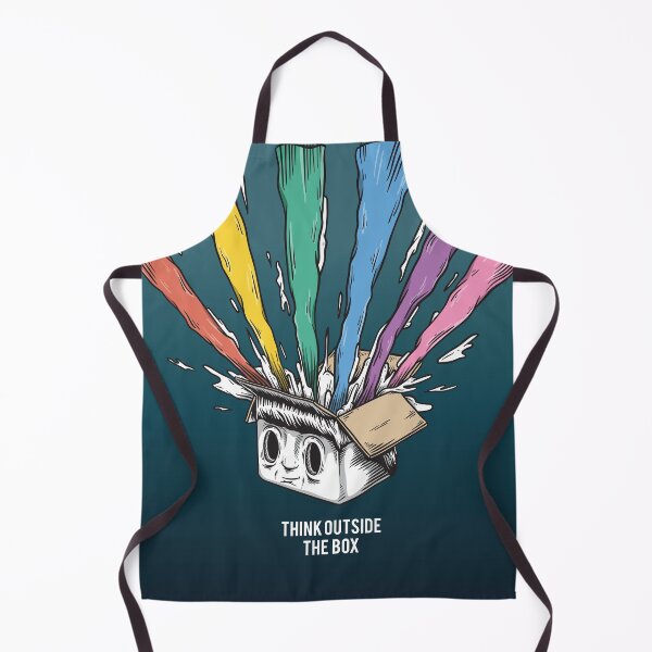 Item preview, Think Outside The Box Startup Entrepreneurial Self Employed Teamwork designed and sold by ProjectX23.