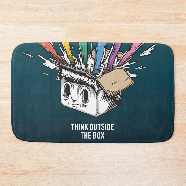Item preview, Think Outside The Box Startup Entrepreneurial Self Employed Teamwork designed and sold by ProjectX23.