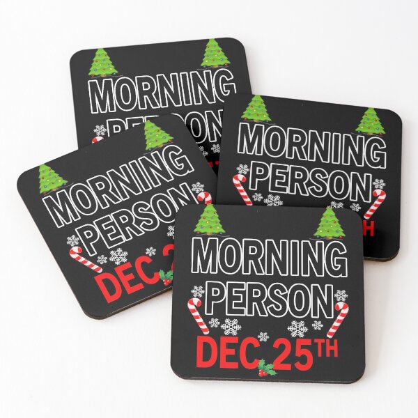 Item preview, Only A Morning Person On December 25th designed and sold by keith45david.